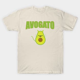 Funny Avagato for Avocado and Cat Lovers T-Shirt